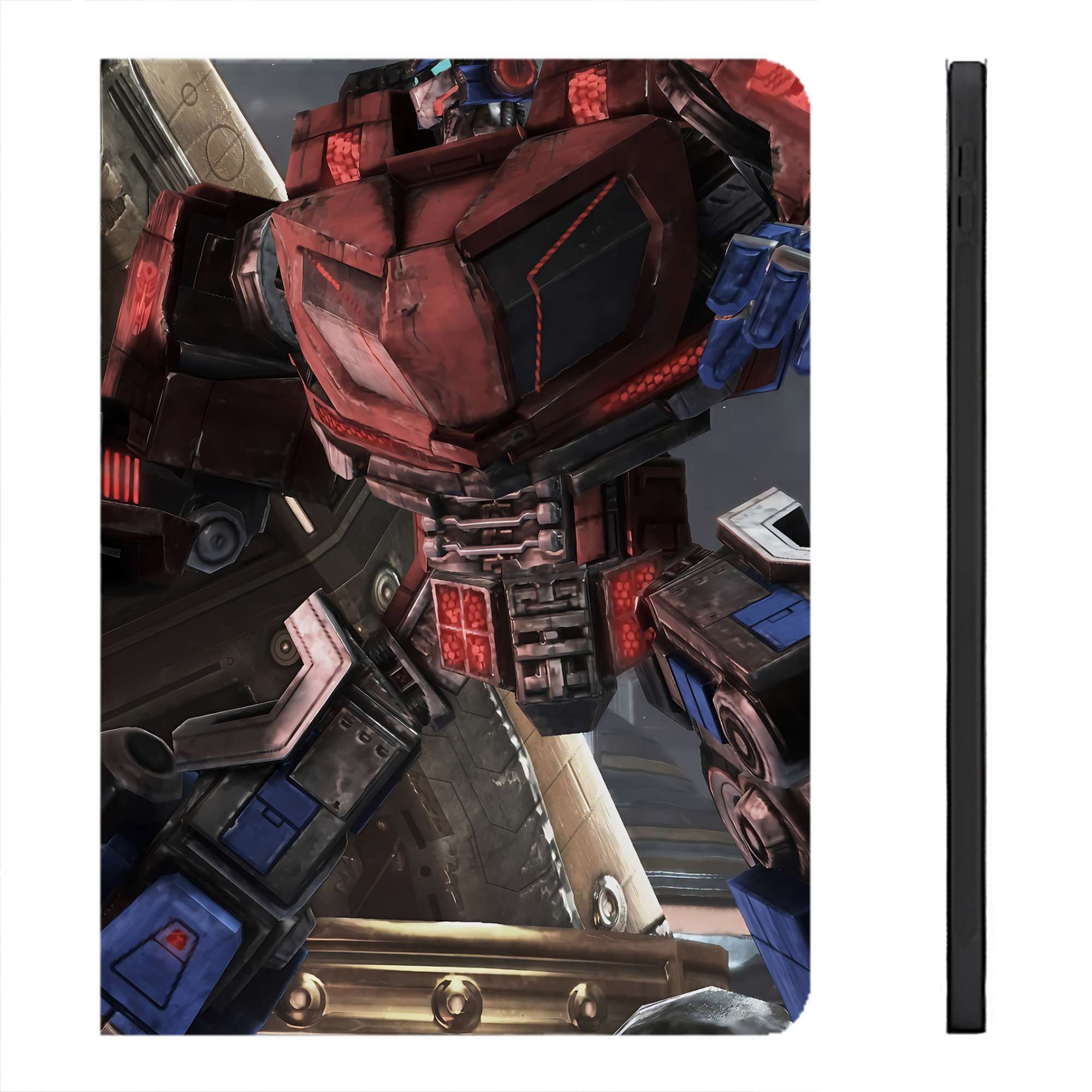 （画像用） Transformers トランスフォーマー IPadケース ペンホルダー付き ブックスタイルデザイン